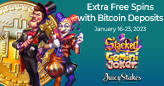Extra Free Spins with Bitcoin Deposits