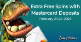 Mastercard Bonus Spins This Week at Juicy Stakes Casino
