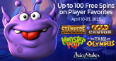 Juicy Stakes Features Player Favorites during Two Weeks of Free Spins