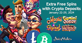 Juicy Stakes Players Get 30 Extra Free Spins with Bitcoin Cash and LiteCoin Deposits