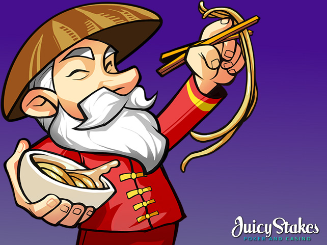 Claim up to 100 Free Spins on Juicy Stakes Casino’s Pho Sho,  May’s Slot of the Month