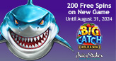 Juicy Stakes Casino Giving 200 Spins on New A Big Catch, an Amazing Fishing Experience with Many Awesome Features