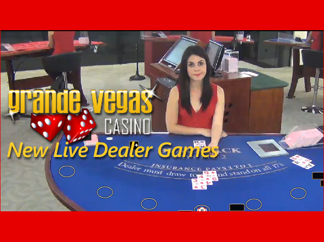 Live Dealer Games Added at Grande Vegas Casino