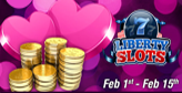 $15,000 On Offer in Liberty Slots