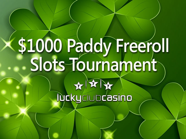 Celebrate St Pat's Day with Lucky Club's $1000 Tournament Freeroll