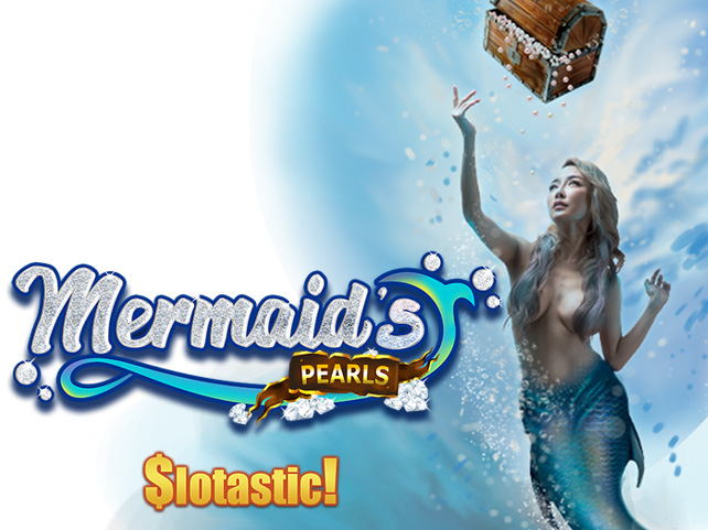 Mythical New Mermaid’s Pearls Debuts at Slotastic on Wednesday