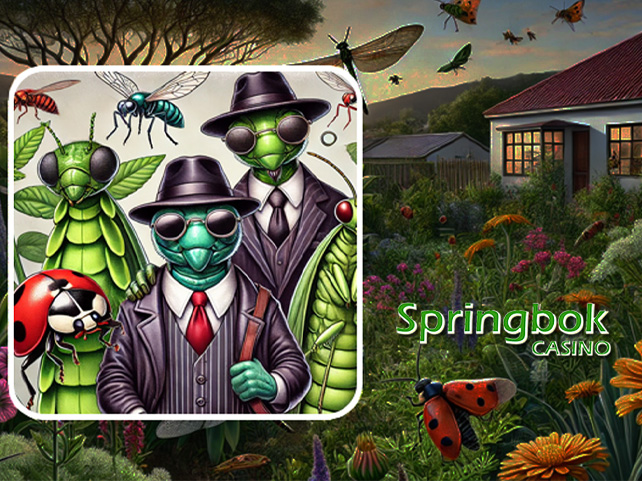 Springbok Casino’s Wild November Feature ‘Backyard Gangsters’ Offers 25 Free Spins on new Clue Chronicles: Mirror Mansion slot