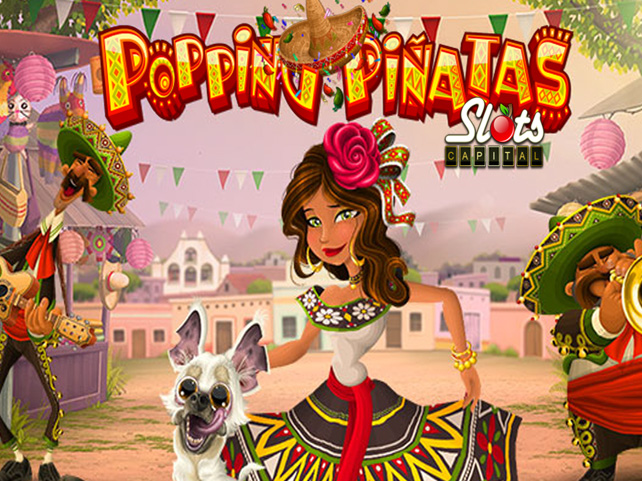 Rival Mariachis Vie for a Kiss in Slots Capital’s Festive New “Popping Pinatas” Slot