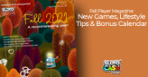 Casino Player Magazine Features New Games, Lifestyle Tips and the Fall Bonus Calendar