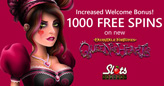 Slots Capital Increases Welcome Bonus, Adding 1000 Free Spins  on New Queen of Hearts Slot