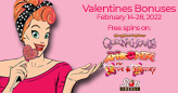 Cupid, The Queen of Hearts and Aphrodite Join Valentine