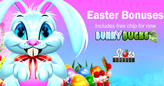 Easter Celebrations Feature Free Chip for New Bunny Bucks Slot and Free Spins on Eggstravaganza