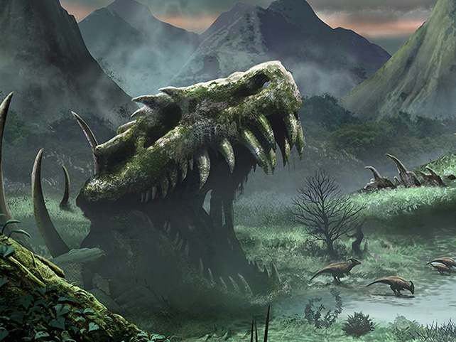 New Genesis Island is a Prehistoric Fantasy with Mega Reels