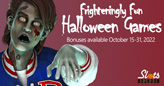 Get Free Spins and up to 400% Bonuses for Frighteningly Fun Halloween Games