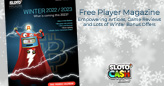 Free Player Magazine has Empowering Articles, Game Reviews and Lots of Winter Bonus Offers