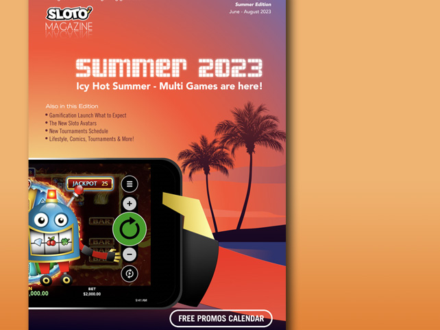 Sloto’Cash Casino’s Summer Player Magazine is Full of Game Reviews, Lifestyle Articles, Summer Bonus Calendar and Coupons