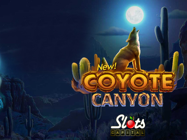 Slots Capital Casino Offers 200% Deposit Bonus on Howling new Rival slot: Coyote Canyon 