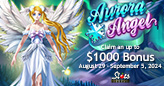 Discover Celestial Secrets at Slots Capital Casino with a 250% Deposit Bonus on Aurora Angel