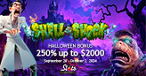 Slots Capital Casino Gives 250% Deposit Bonus for the Sci-Fi Horror Slot, Shell Shock