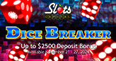 Grab a 50% Deposit Bonus and Roll the Dice for Massive Wins on Slots Capital’s Dice Breaker