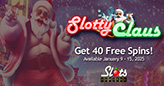 Ring in the New Year with 40 Spins on the New Slotty Claus at Slots Capital Casino