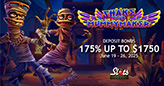 Party Like It’s 3000 BC in Shake Your Mummymaker! at SlotsCapital.lv – Plus a 175% Bonus Up to $1,750