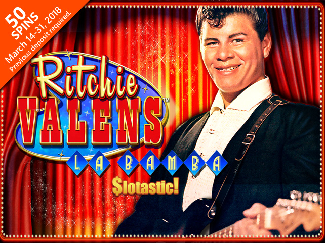 Rock with Ritchie Valens La Bamba at Slotastic!