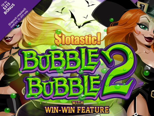 Bubble Bubble 2 comes to Slotastic!