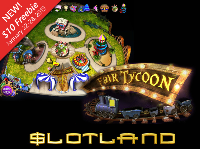 New ‘Fair Tycoon’ Slot Game at Slotland has Sim-style Bonus Game