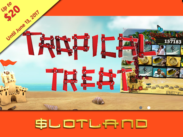 Tropical Treat now available at Slotland