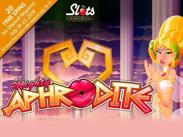 Free Spins on Rival's New Mighty Aphrodite Slot - No Deposit Required