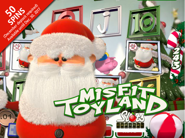 Slots Capital now offering Misfit Toyland