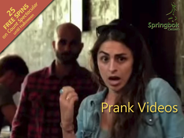 Classic Prank Videos for Halloween -- and 25 Free Spins on Count Spectacular