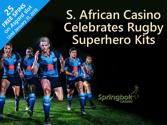 South Africa's Springbok Casino Celebrates Super Rugby Teams’ New Marvel Superhero Kits
