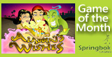 Aladdin’s Wishes Game of the Month at Springbok Casino