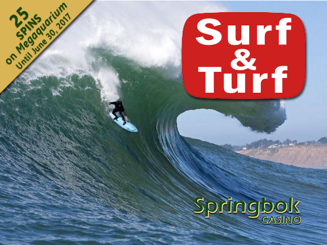 Springbok Casino returns with Surf And Turf