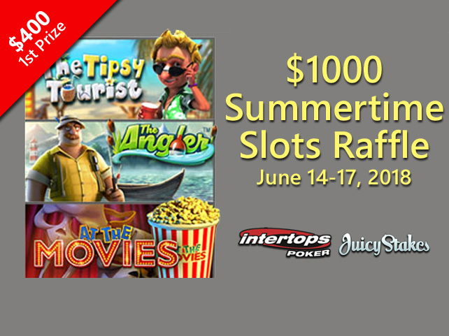 Kick Back with $1000 Summertime Slots Raffle