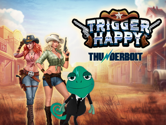 Thunderbolt Casino giving 40 free spins on new Trigger Happy slot