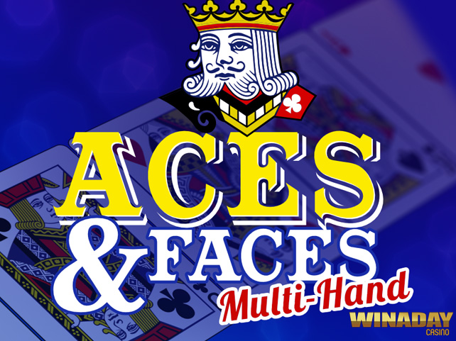 WinADay Introduces Fast-Paced New Aces & Faces Multi-Hand Video Poker