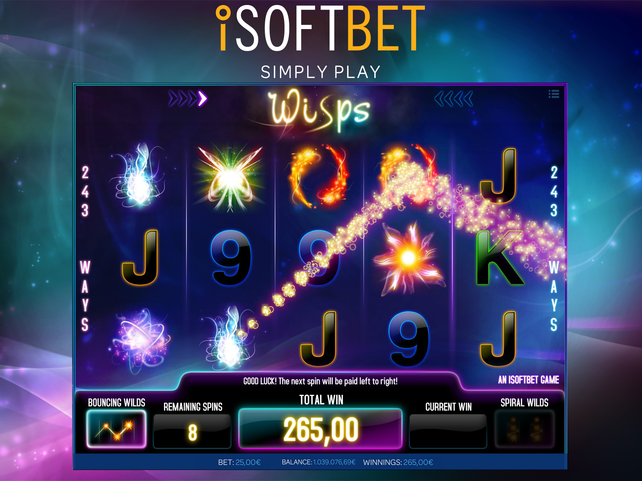 iSoftBet Launches new Wisps Slot